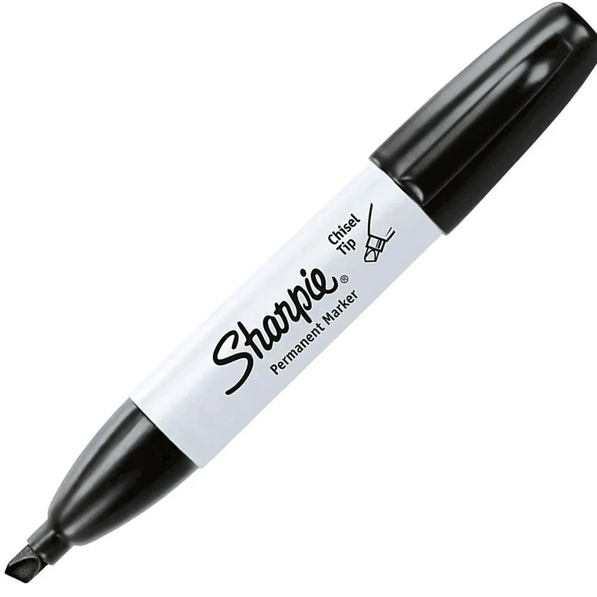 [1939486] Marcador Sharpie punta Biselada Permanente (Rojo)