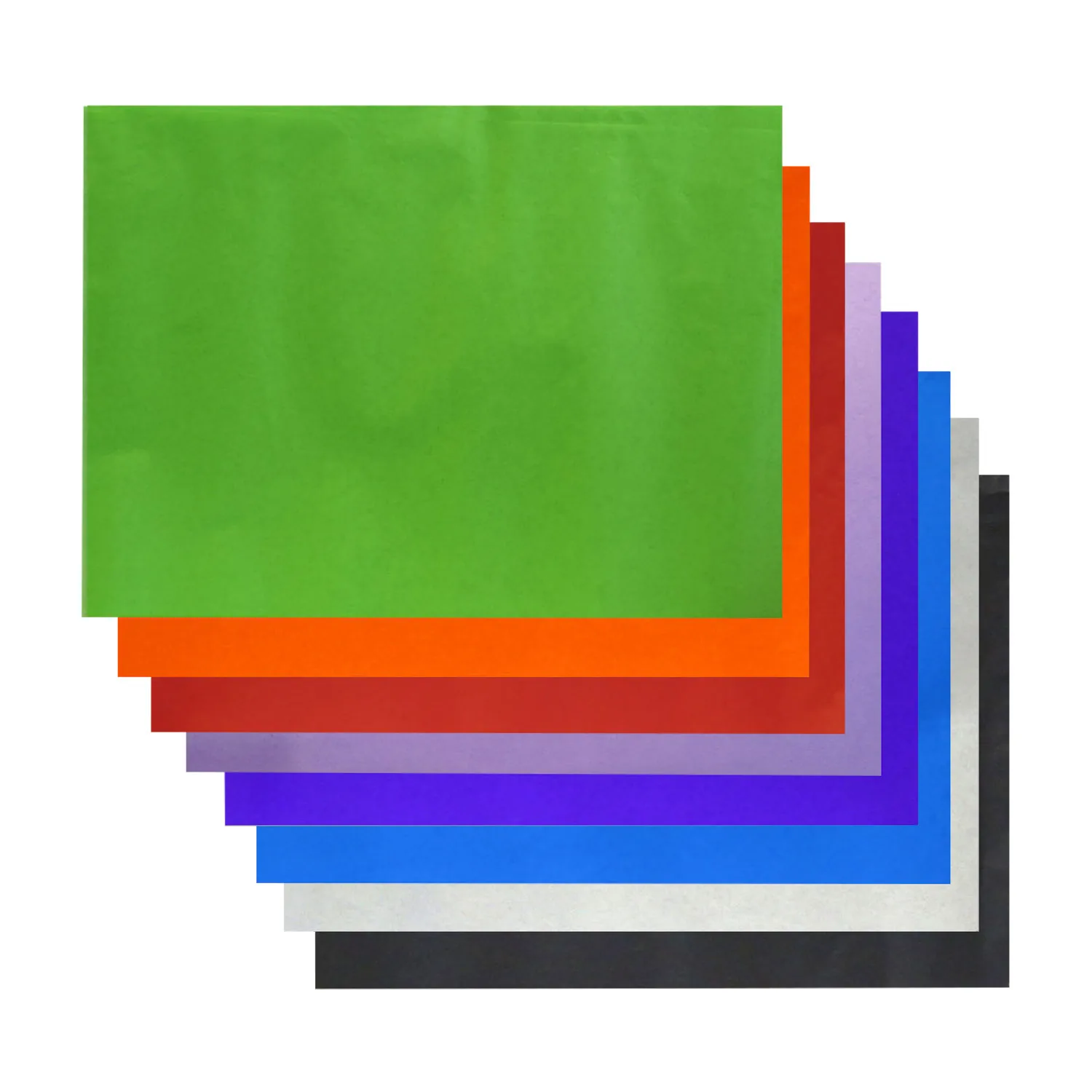 [#34PASE] Papeles Volantín Seda importados 50x70cm (Rojo)