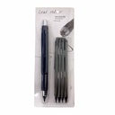 Portaminas Croquis 5.6mm con minas HB, 2B, 4B y 8B