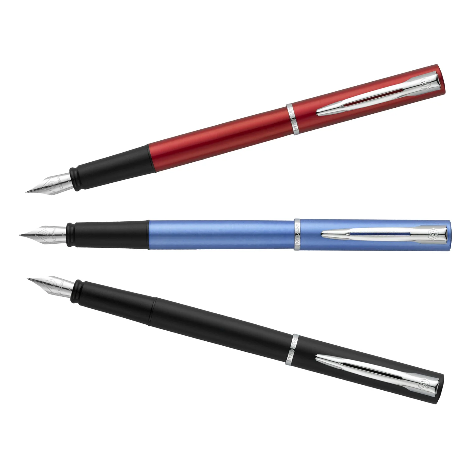 [2068194] Pluma Estilográfica Allure (F) Tinta Azul Waterman (Rojo)
