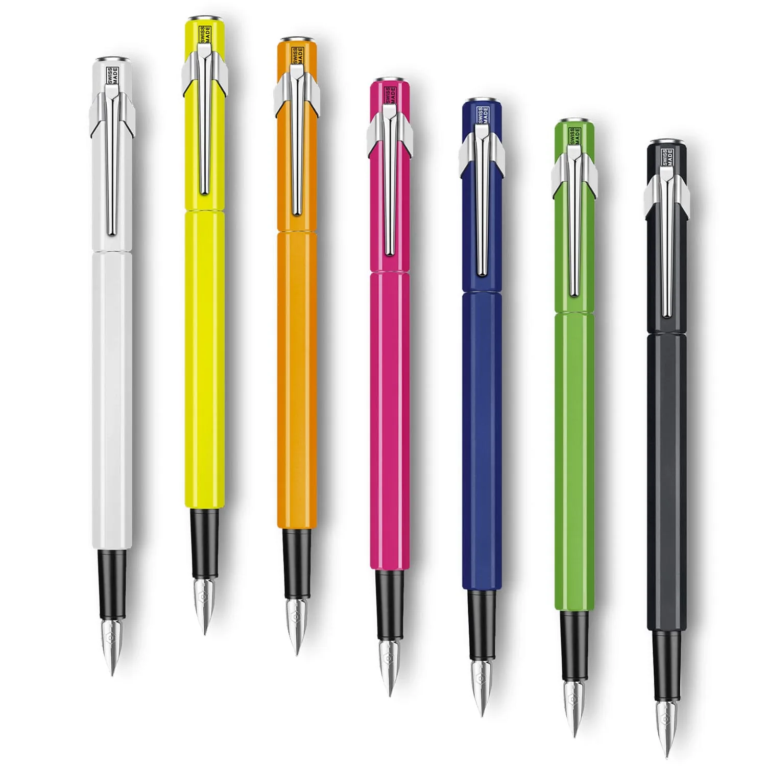 [CA840001] Pluma fuente 849 Caran d'Ache (Blanco Metalico)