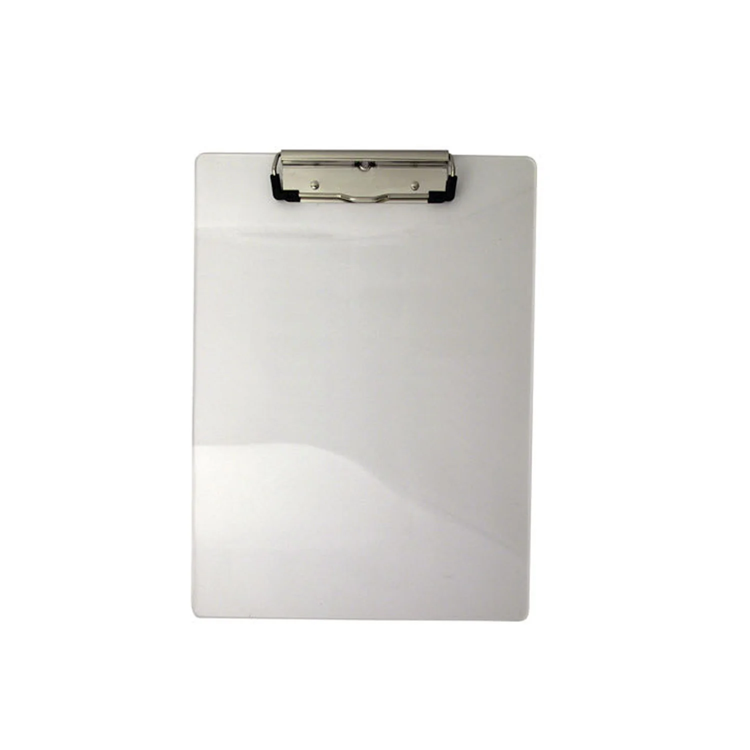 [401-FC] Anotador De Acrílico Hand Incoloro Apretador Plano (Oficio)