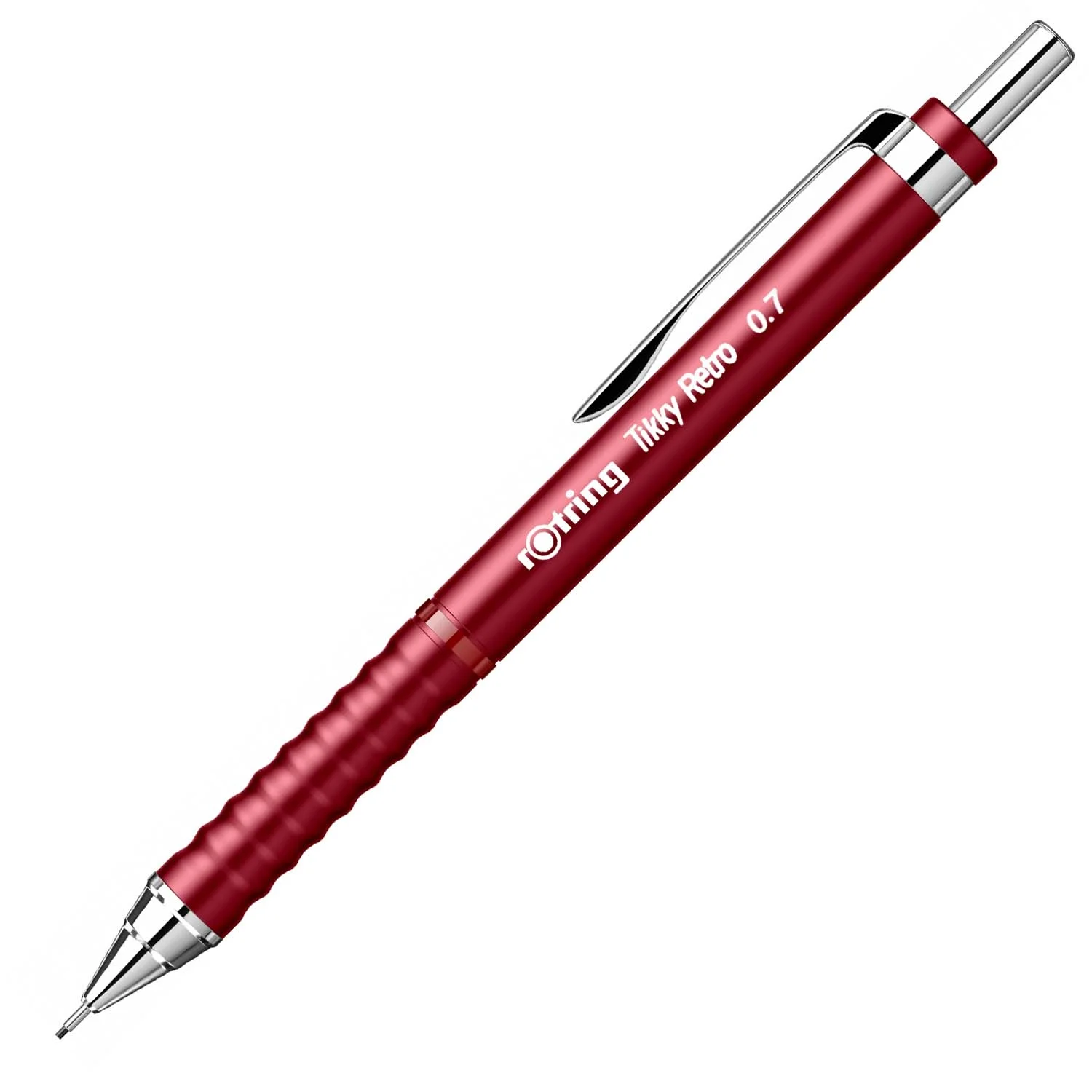 [2202631] Portamina Tikky Retro Rotring 0.7mm (Rojo)