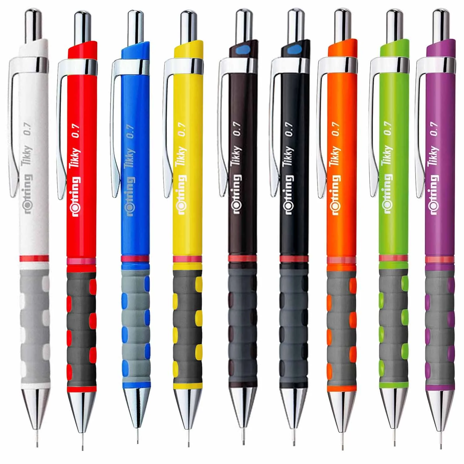 [1904507] Portamina Tikky Rotring 0.7mm (Rojo)