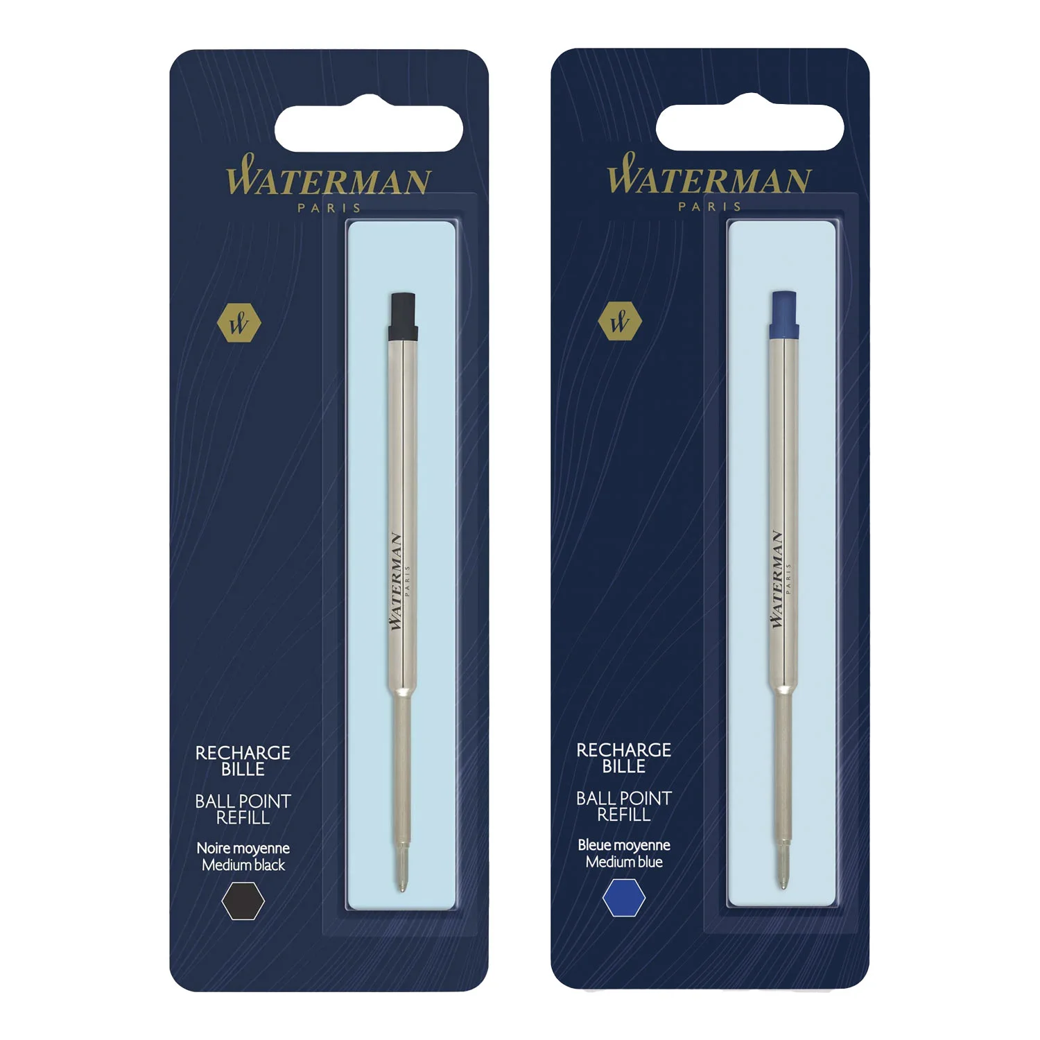 [S0944490] Repuestos (M) Para Bolígrafo Waterman (Azul)