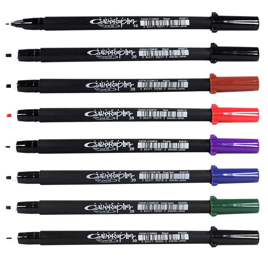 Marcador Caligráfico Sakura Pigma Calligrapher