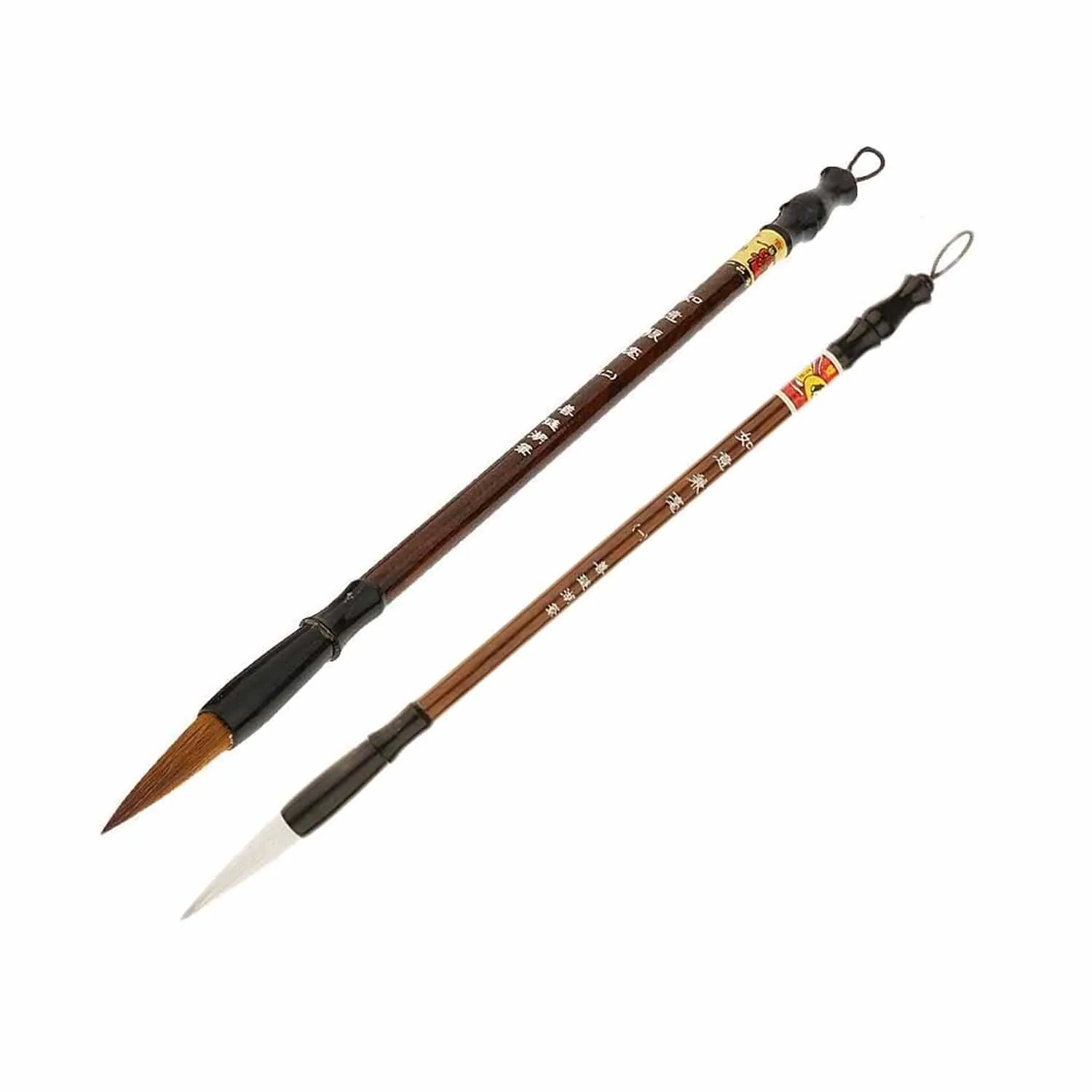 [PCHC] Pinceles chinos para caligrafía (Grosor surtido. Chico-Mediano-Grande) (Pelo Comadreja)