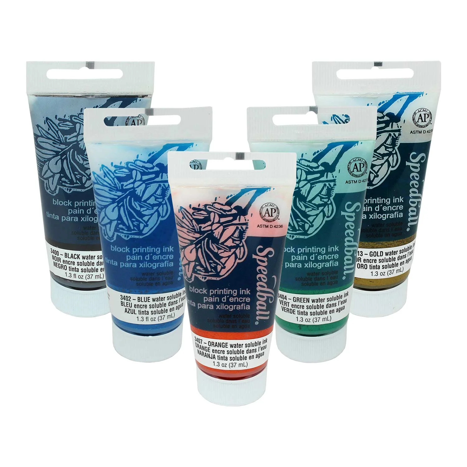 [3406] Tinta para Xilografía Speedball 37ml Acrílica (Café)