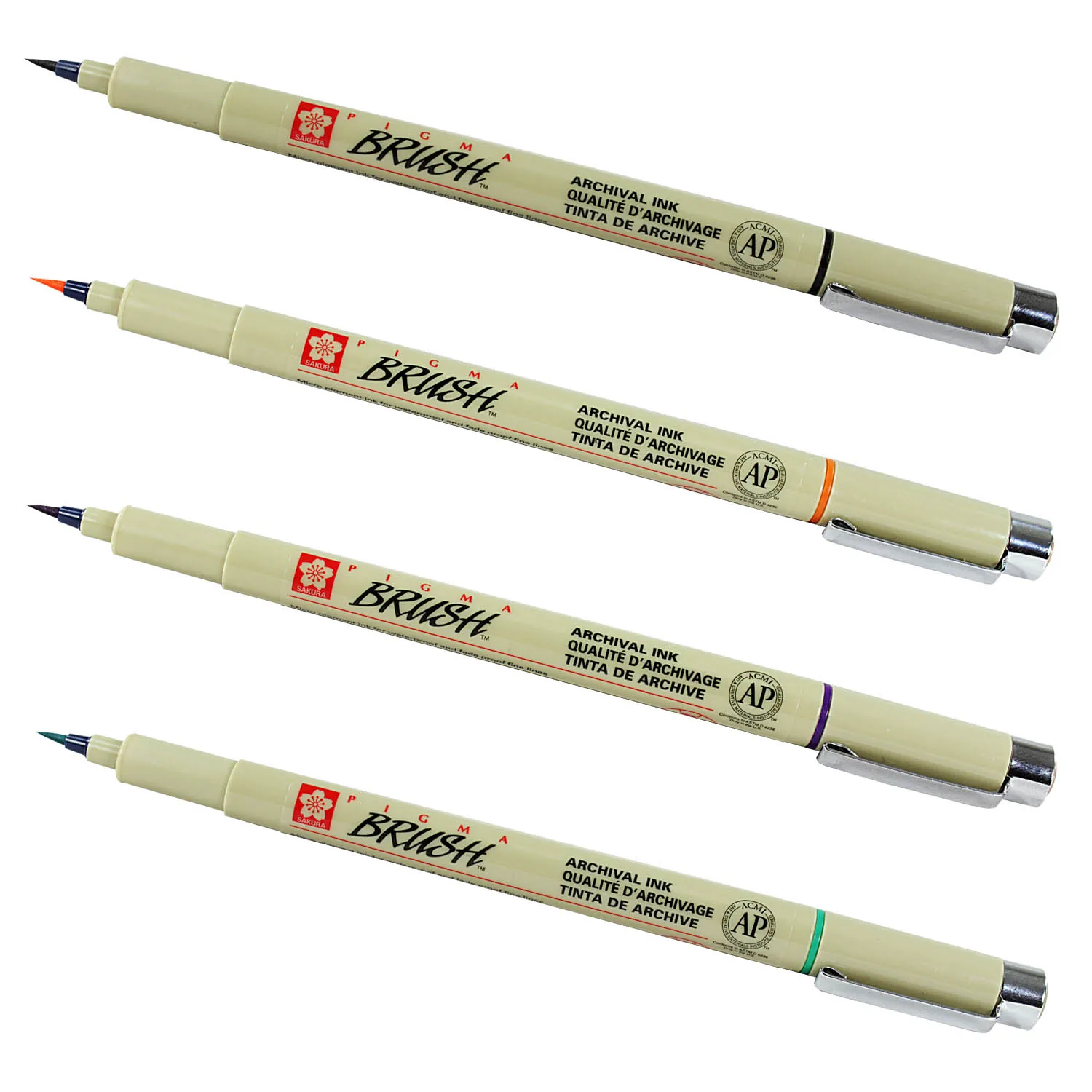 [XSDK-BR#12] Tiralínea Pigma Brush Sakura (Café)