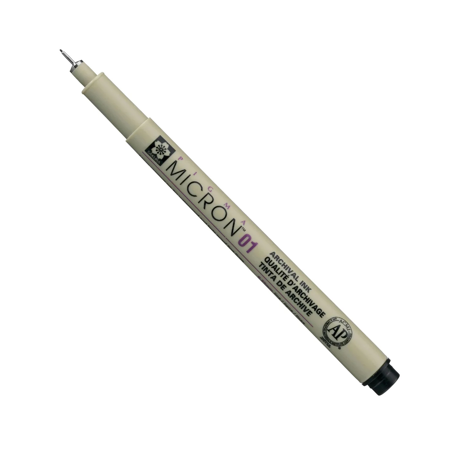 [XSDK01#49] Tiralínea Pigma Micron Sakura 0.1mm (Negro)