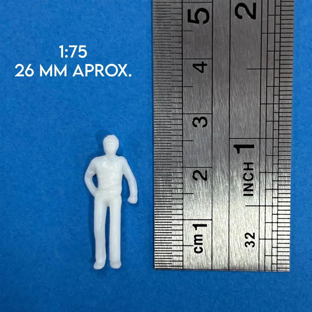 [FIES01075BL] Figura a escala 1:75 Blanco