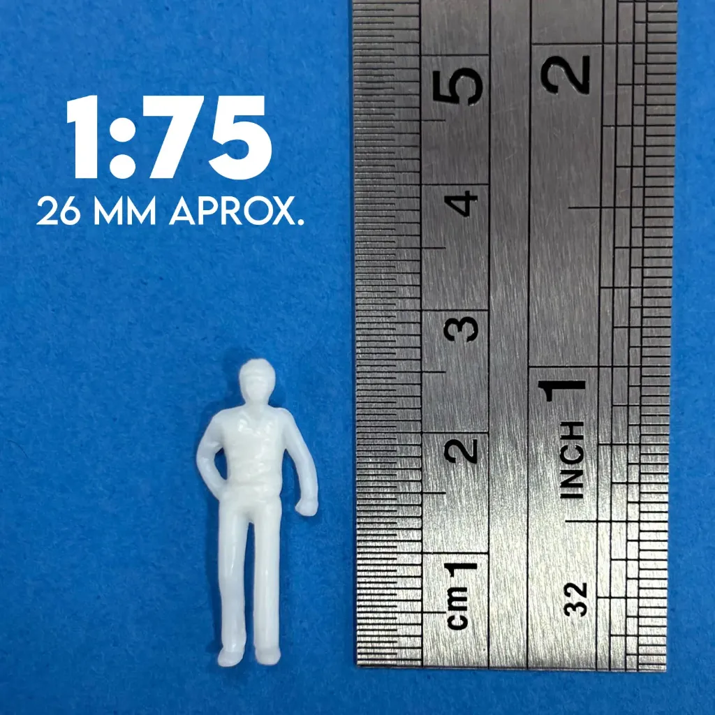 Figura a escala 1:75 Blanco