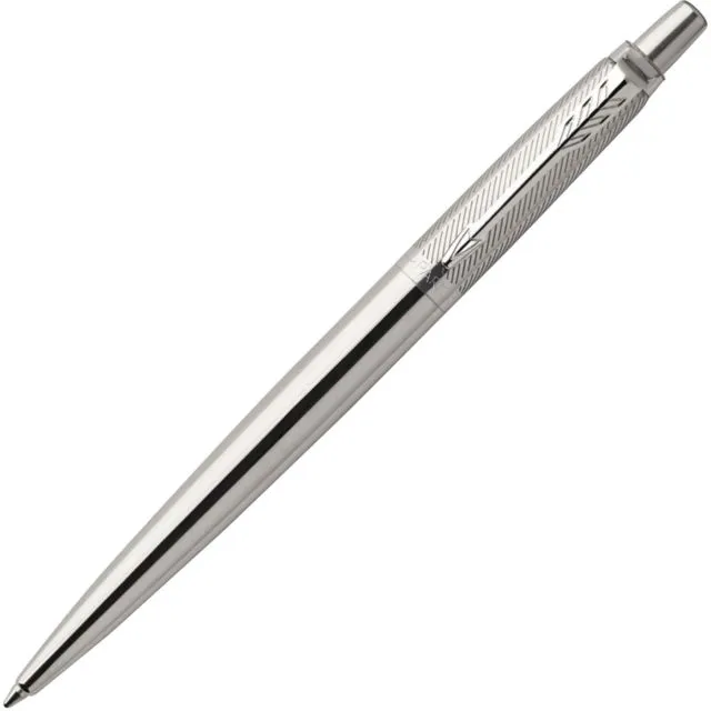 [1953197] Bolígrafo Jotter Premium Parker (Gris Acero Inoxidable)