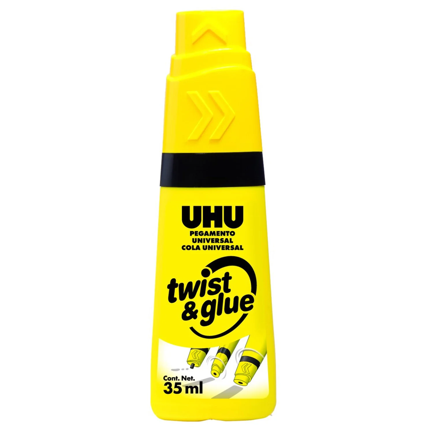 Adhesivo Universal Uhu Twist & Glue 35 ml
