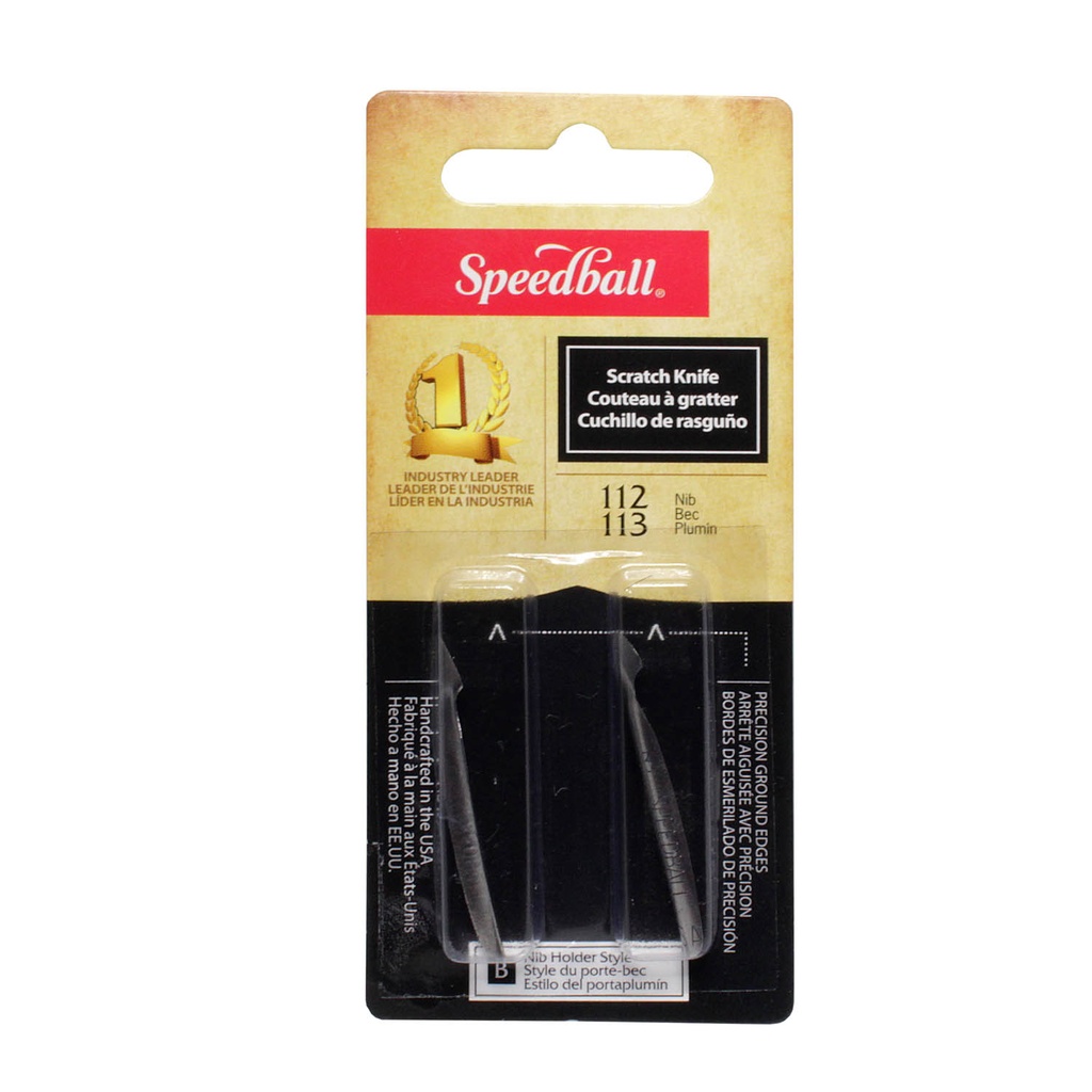 Set de 2 cuchillos de corrección para caligrafía Speedball