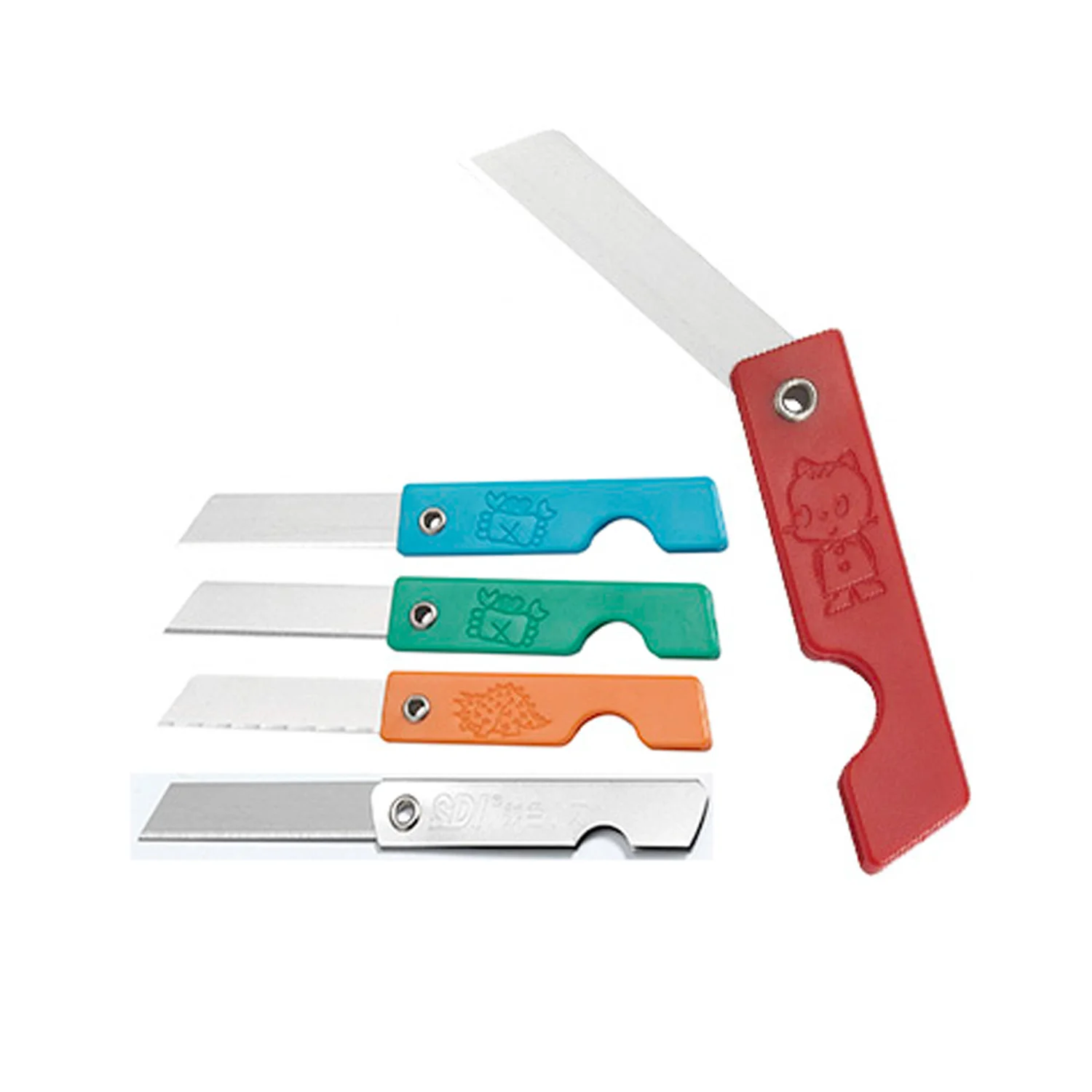 Cortador para manualidades con estuche plástico 6cm (1und)