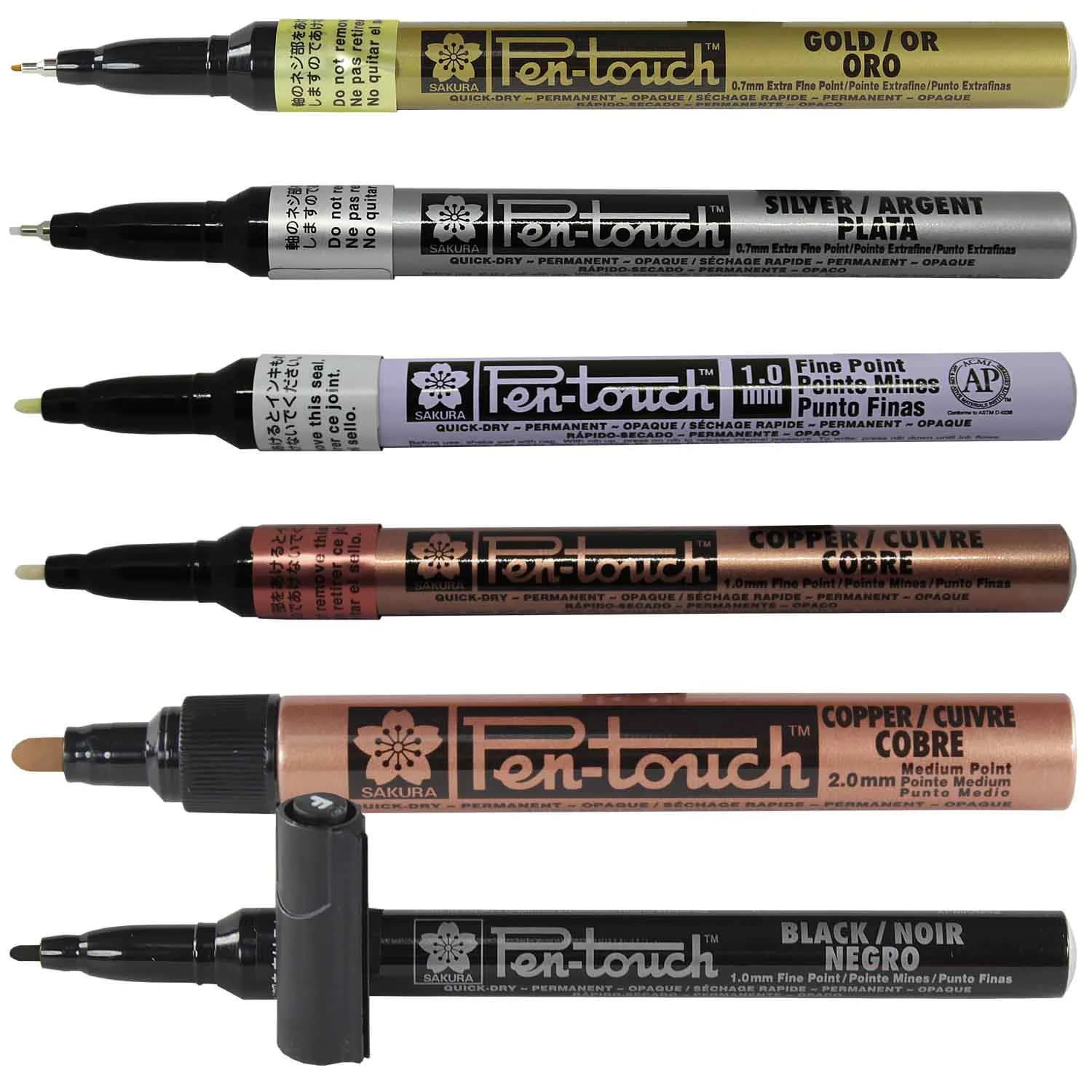Marcadores Permanente Pen Touch Sakura (2mm)