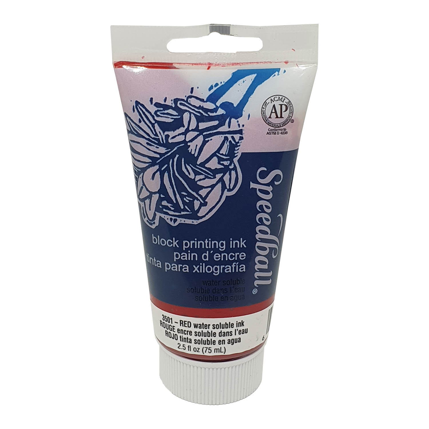 Tinta para Xilografía Speedball 75ml Acrílica