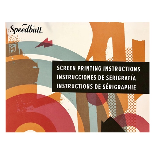 Libro Instrucciones de Serigrafía Speedball