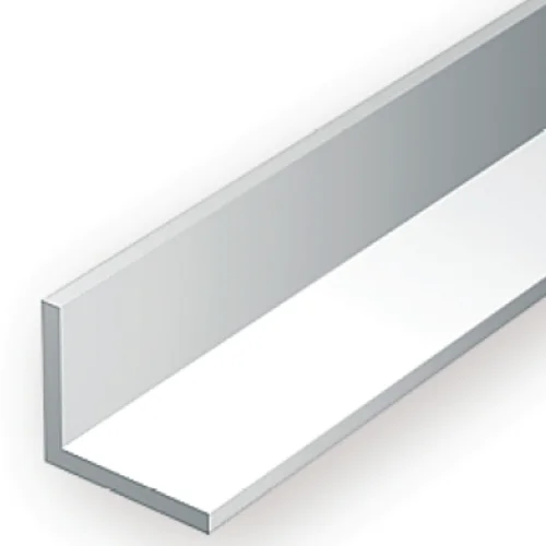 [EV5291/1] Perfiles Ángulo 90° de poliestireno blanco 35cm (1ud) (1.5mm)