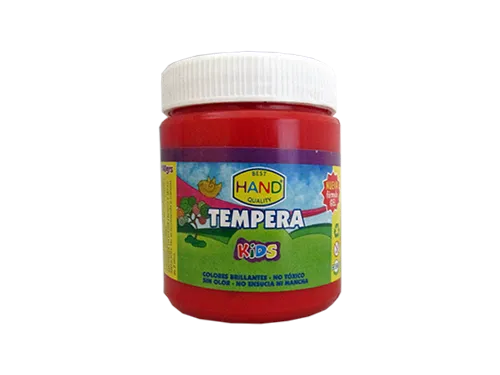 [#0162] Témperas escolares individuales 140gr H Kids (Rojo)