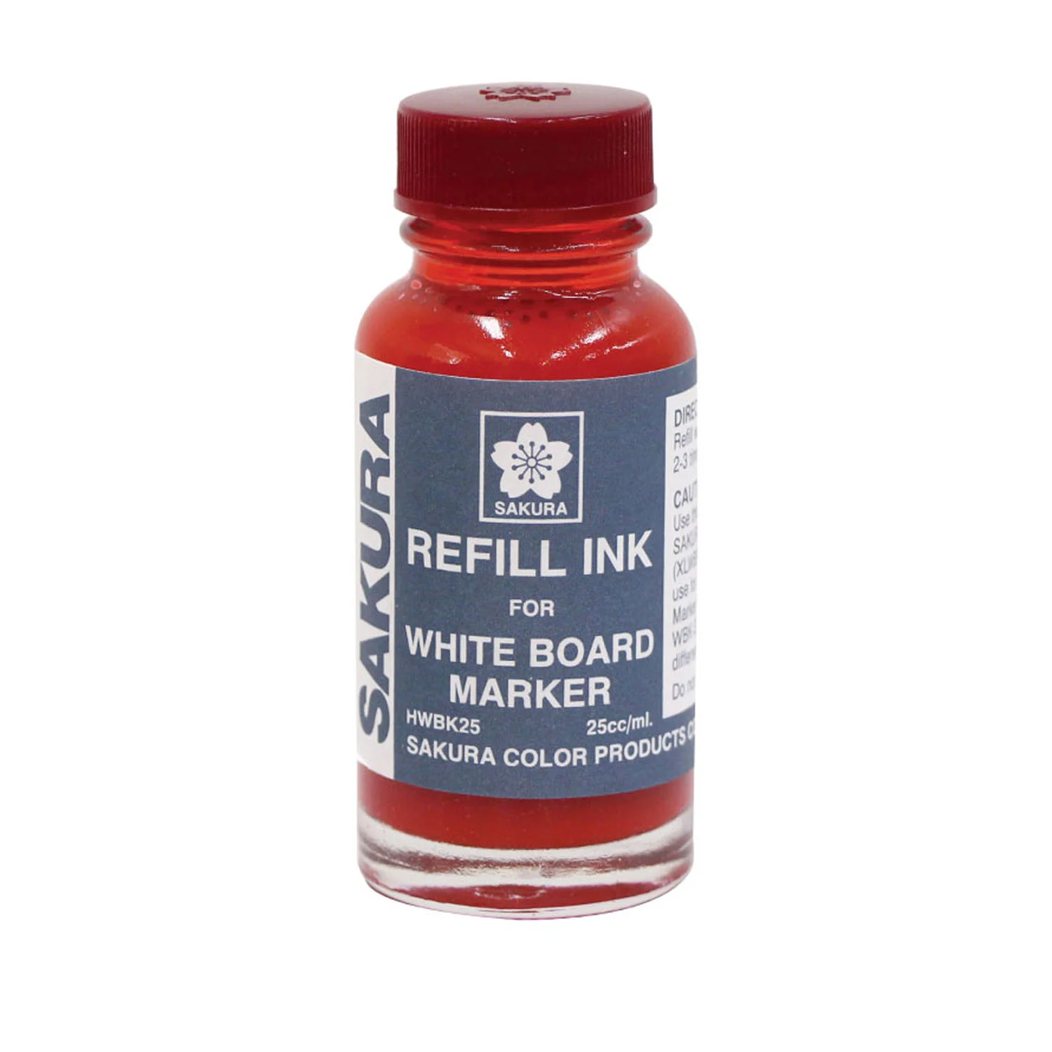 [HWBKK#19] Recarga Sakura para Plumón de Pizarra en Botella 25cc. (Rojo)