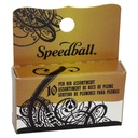 Plumillas Speedball Caligráficas Mixtas (A-B-C) 10 ud