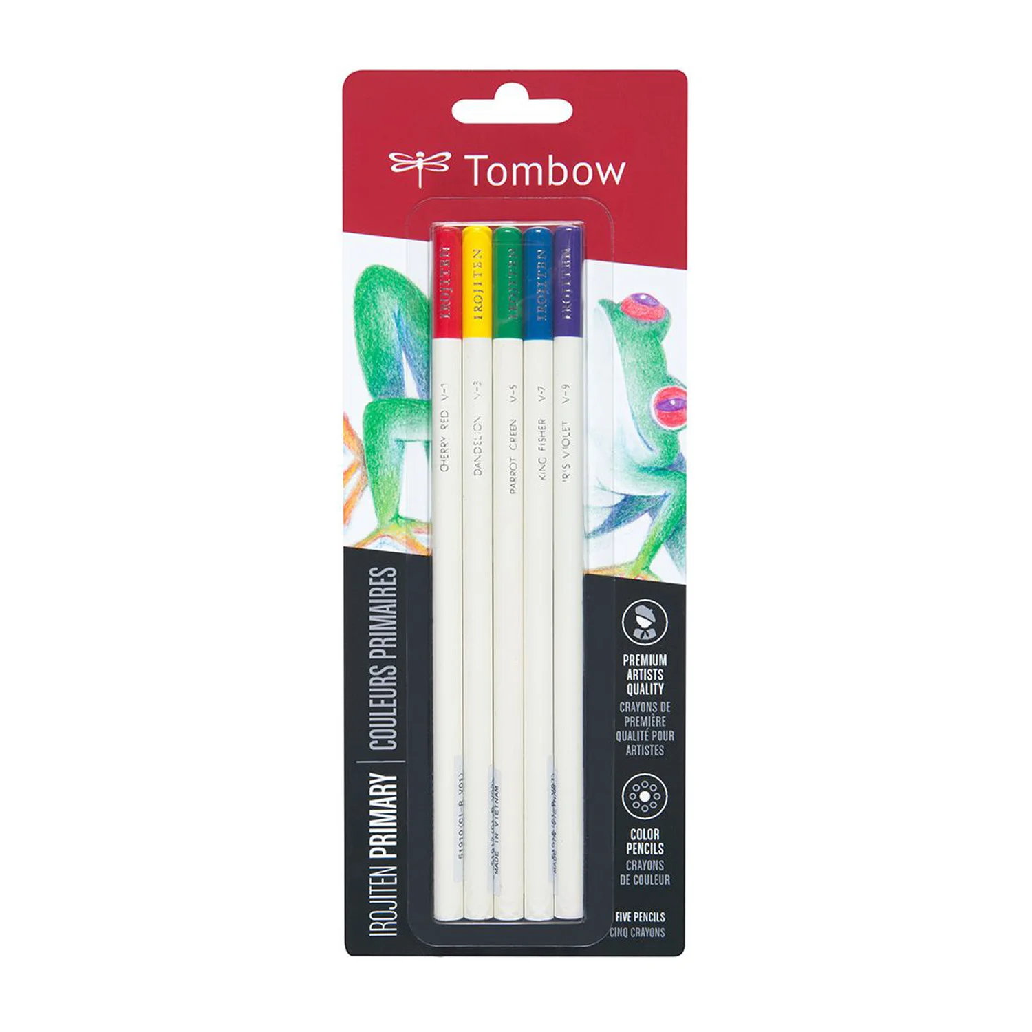 [61530] Sets de lápices de color Irojiten Tombow (5 Colores (Primarios))