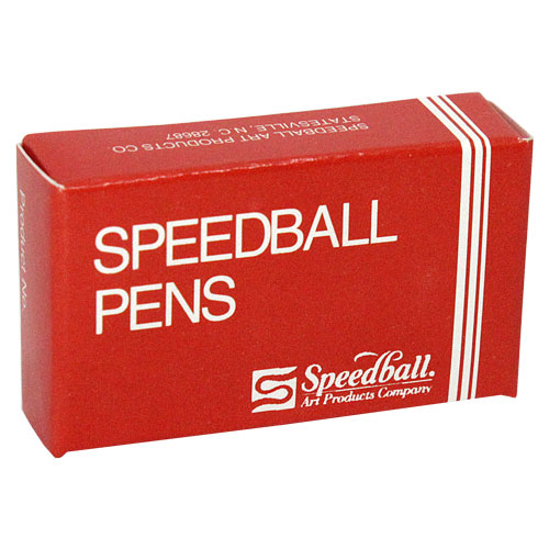 Set de plumillas caligráficas tipo &quot;B&quot; punta redonda Speedball