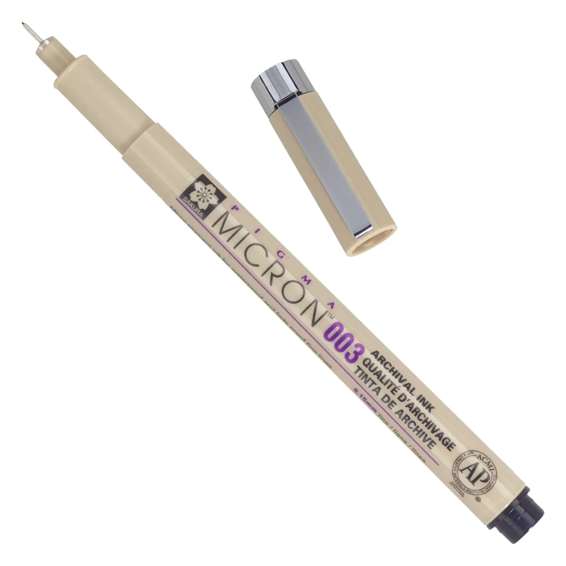 [XSDK003#49] Tiralínea Pigma Micron Sakura 0.03mm Negro