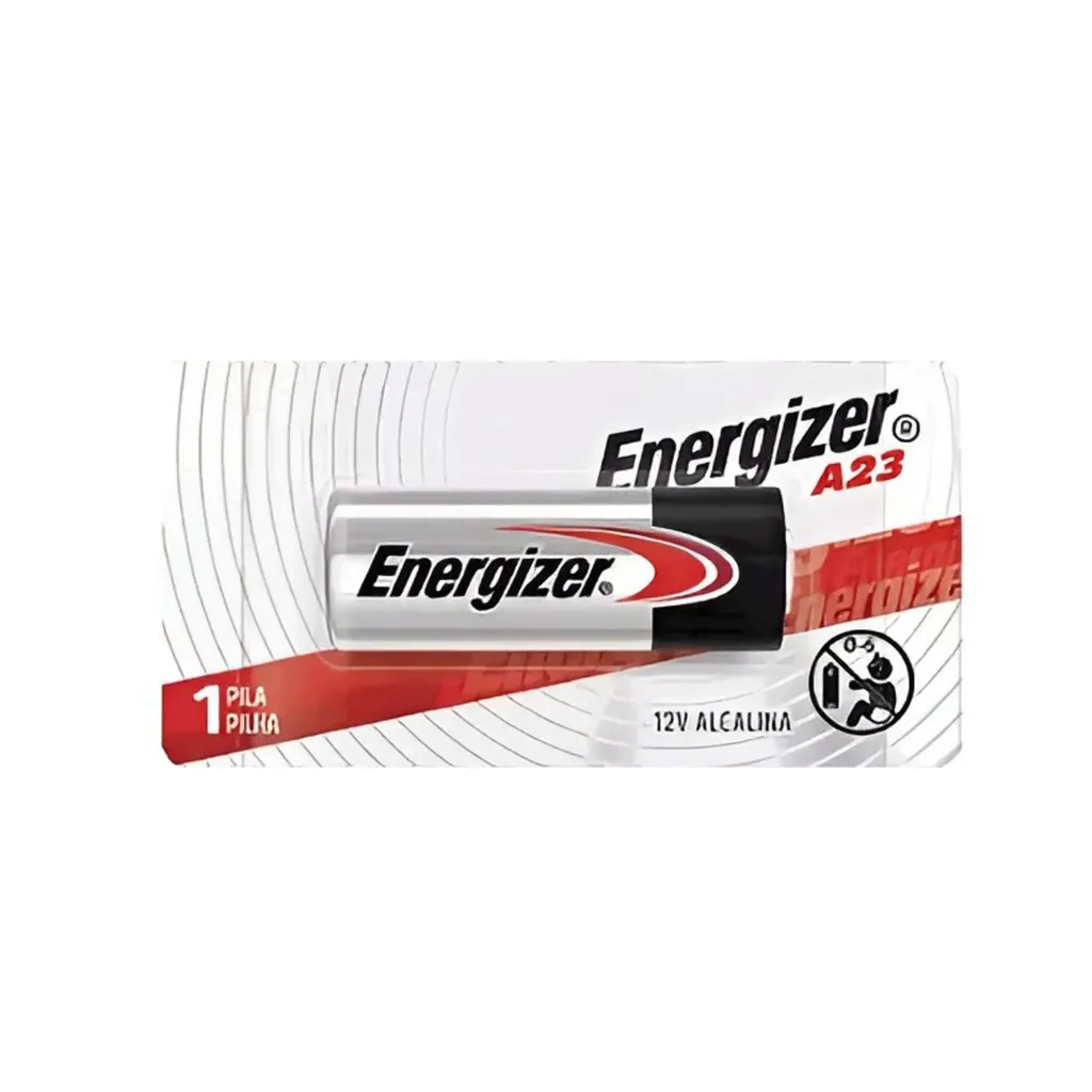 Pila Alcalina Energizer CilíndricaA23