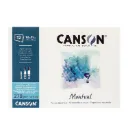 Block Acuarela Canson Montval 18x25cm 270gr Grano Nube 12 Hj