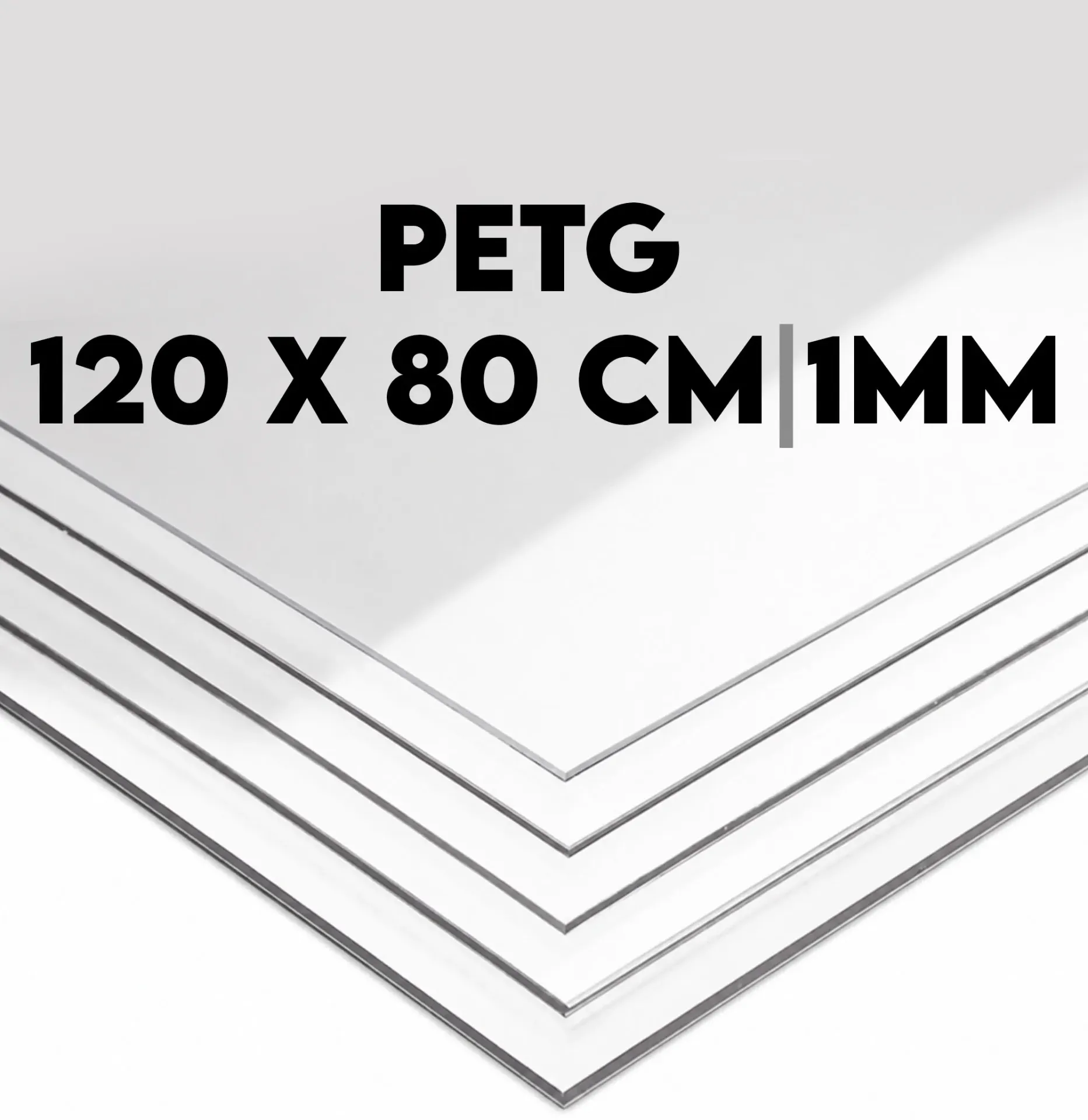Mica Transparente PETG 120x80cm 1mm