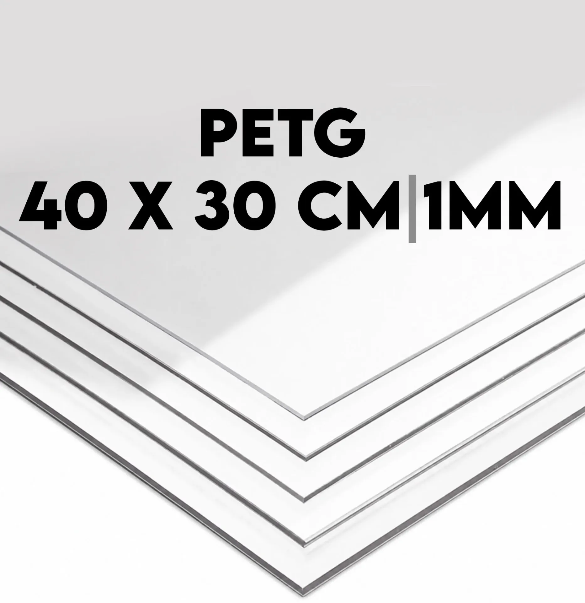Mica Transparente PETG 40x30cm 1mm