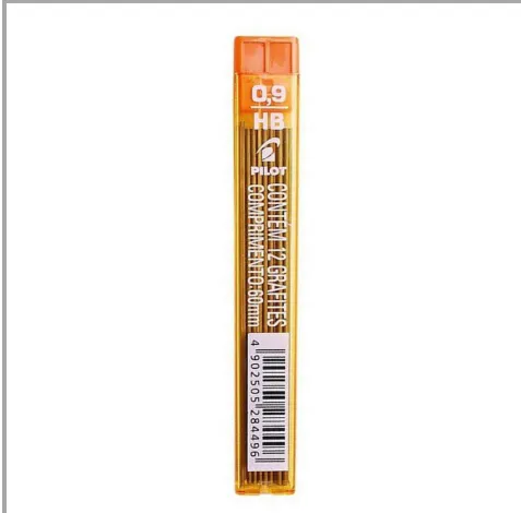 Minas grafíto Pilot de polimero 0.9mm HB