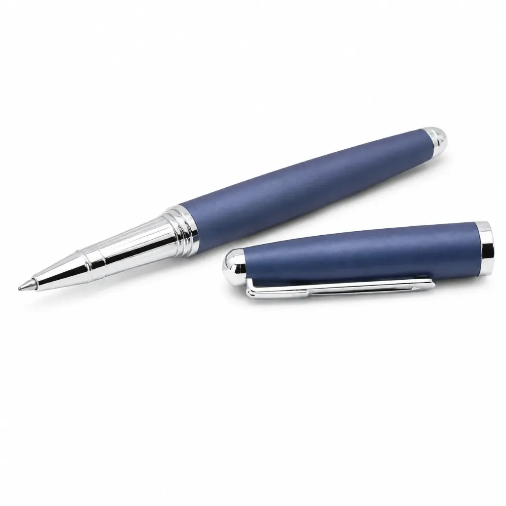 Roller Inoxcrom Mistral. Punta 0.7 mm. Tinta Azul.