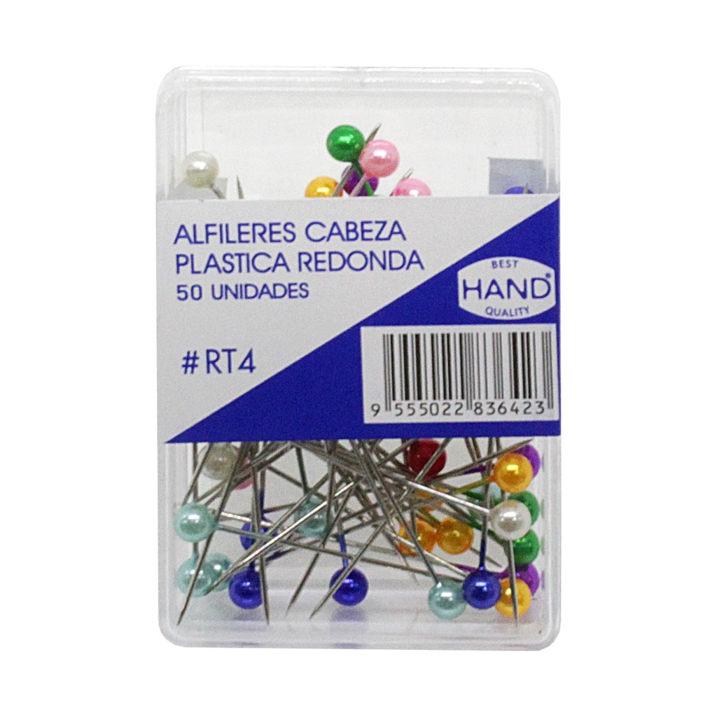 Alfiler Cabeza de Perla Hand (50ud)