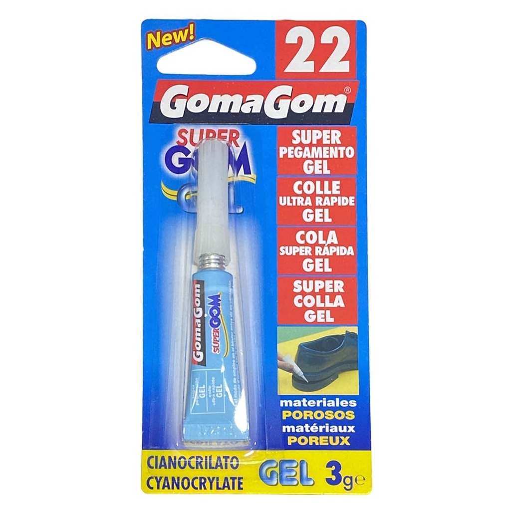 Adhesivo En Gel Instantáneo GomaGom 3gr