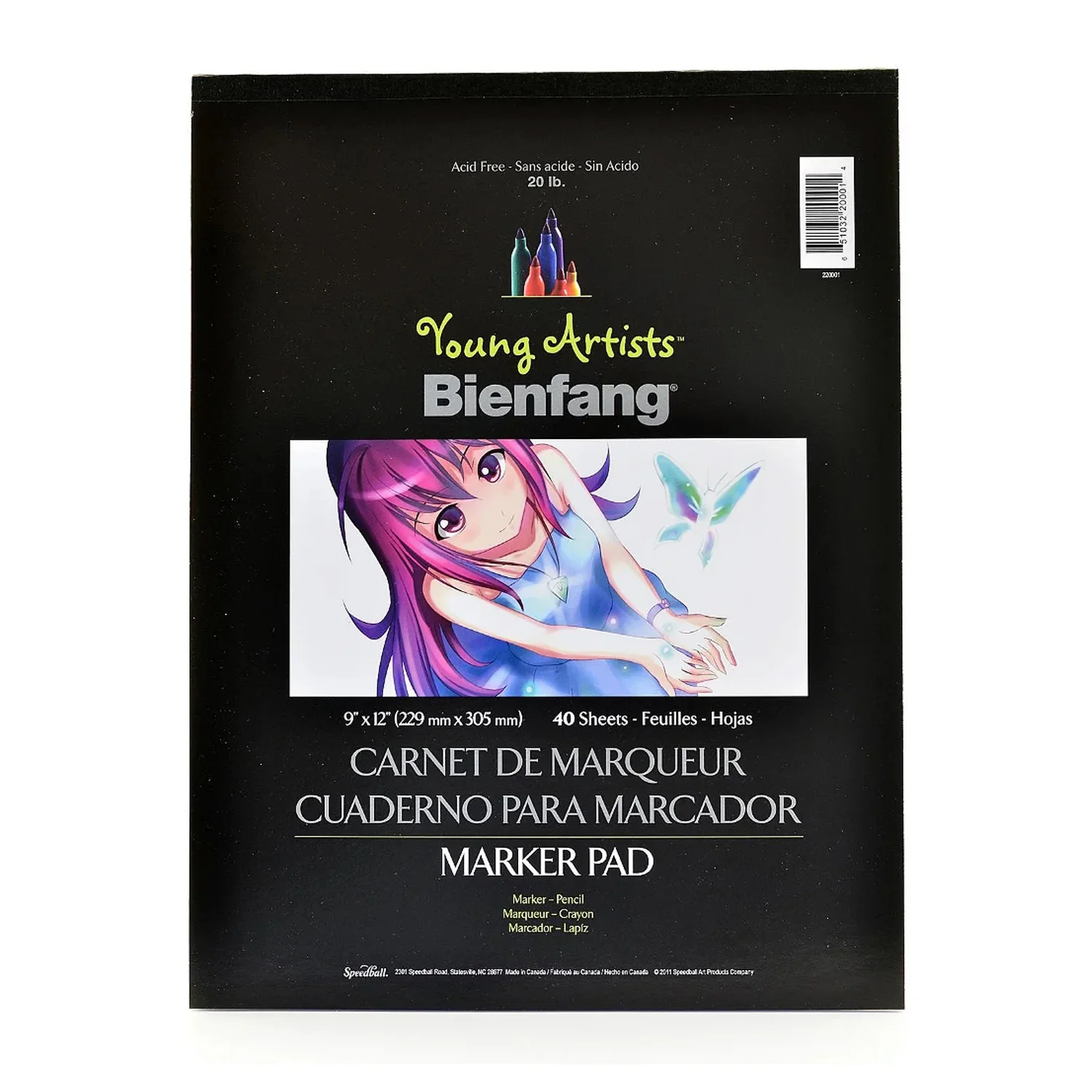 Block Bienfang Para Marcador Young Artist 22x30cm 25gr. 40hj