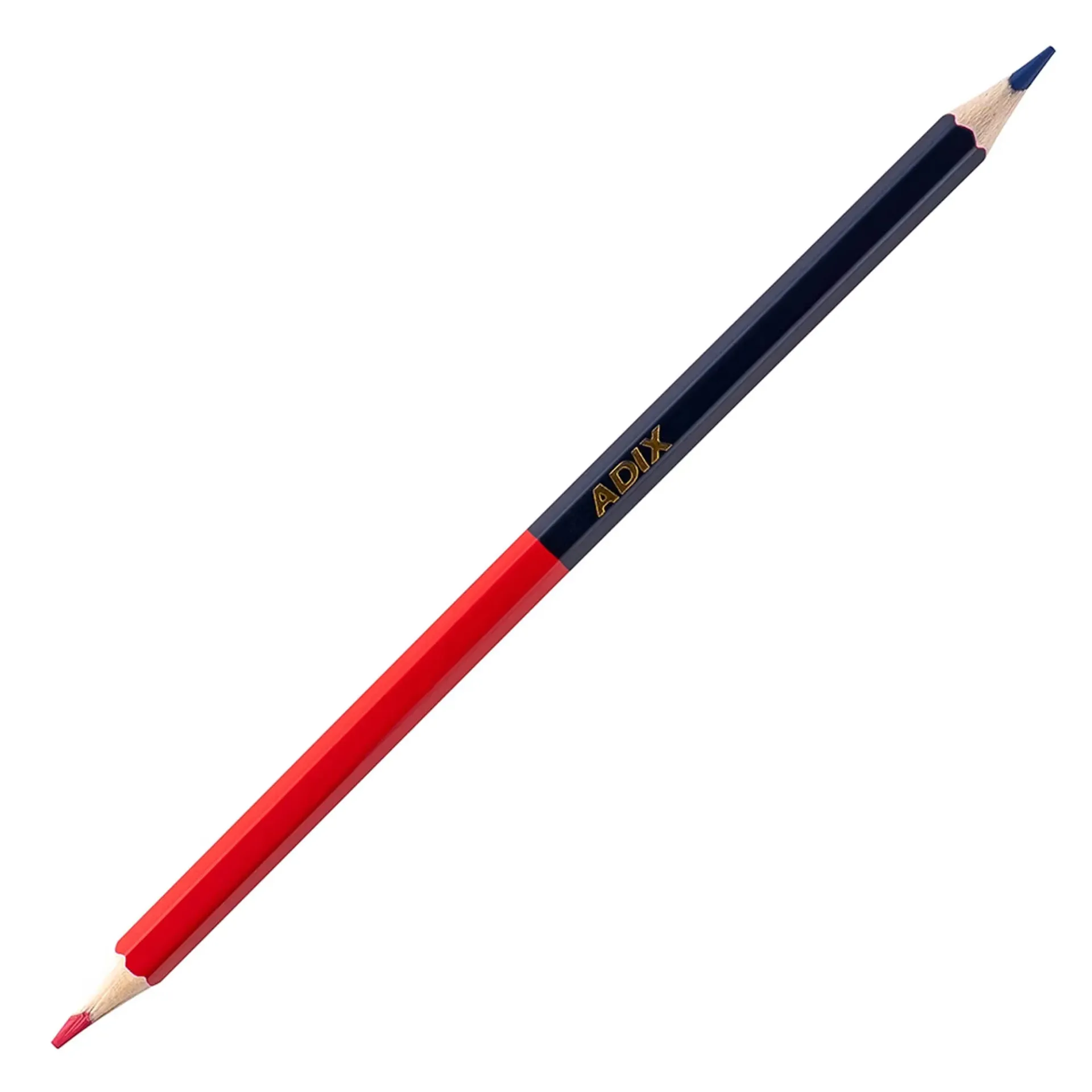 Lápiz Bicolor Rojo/Azul Adix Delgado 2mm