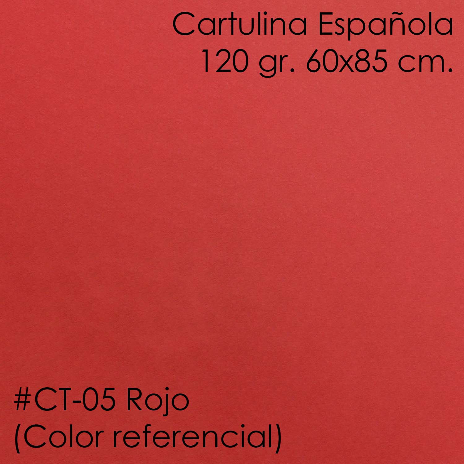 Cartulinas españolas de colores 60x85cm 120gr