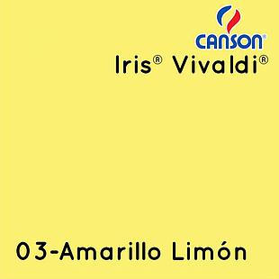 Cartulina Española Canson Vivaldi 50x65cm 185gr