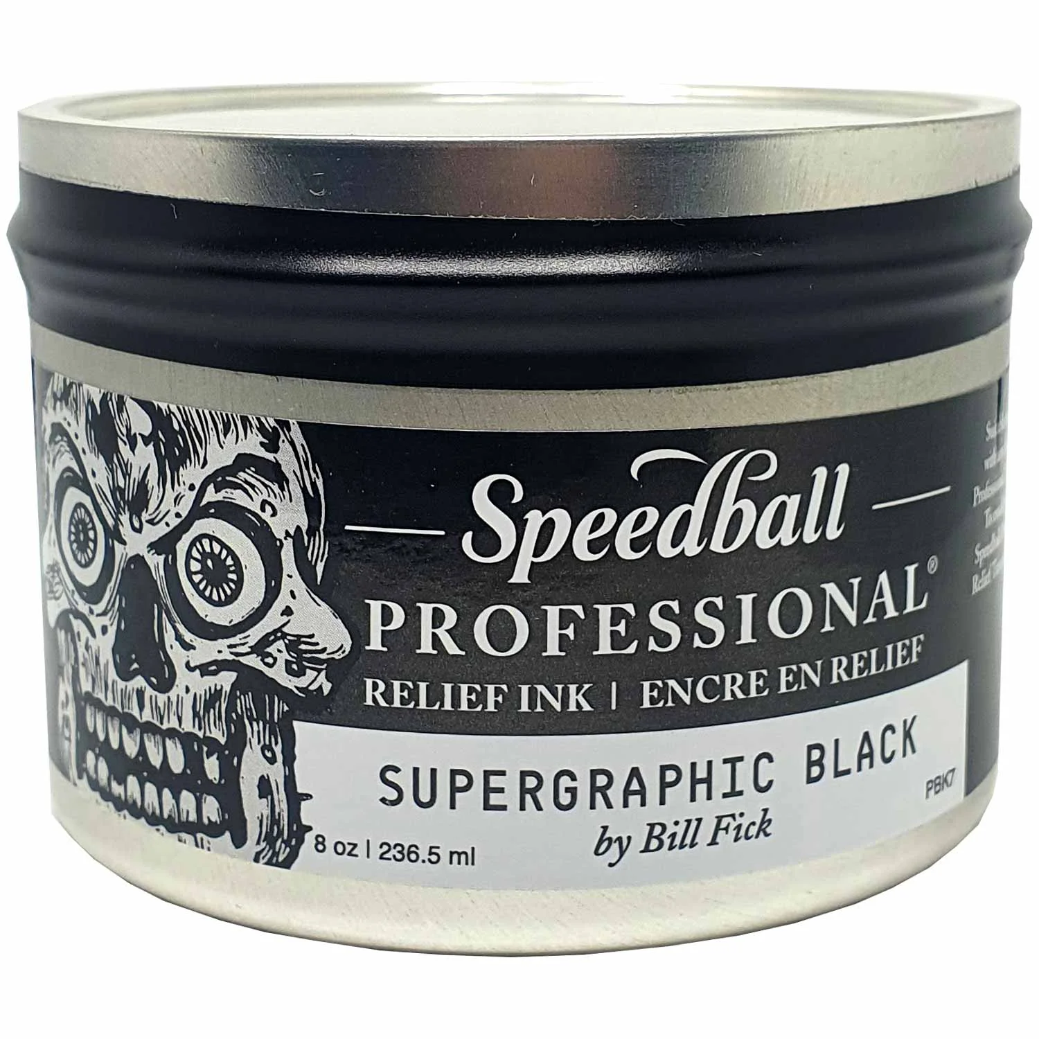 Tinta Relieve profesional Speedball para Grabado Negro 236ml