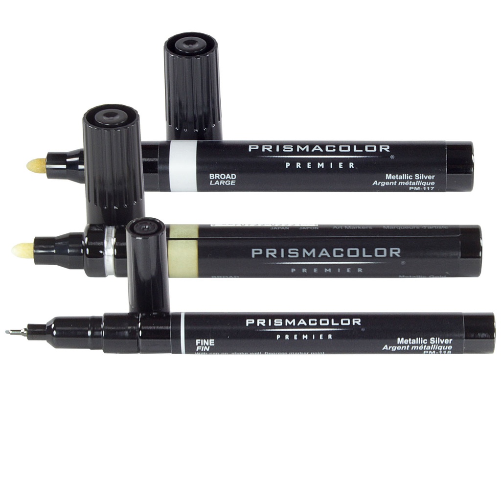 Marcador Prismacolor de Pintura Color Metálico (Oro PM-119)