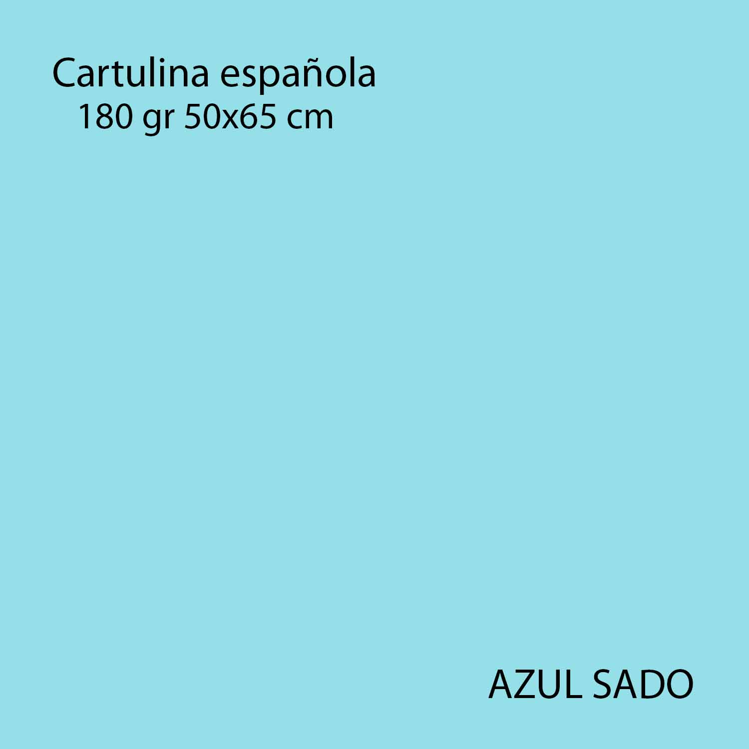 Cartulina Española de Colores 50x65 180gr