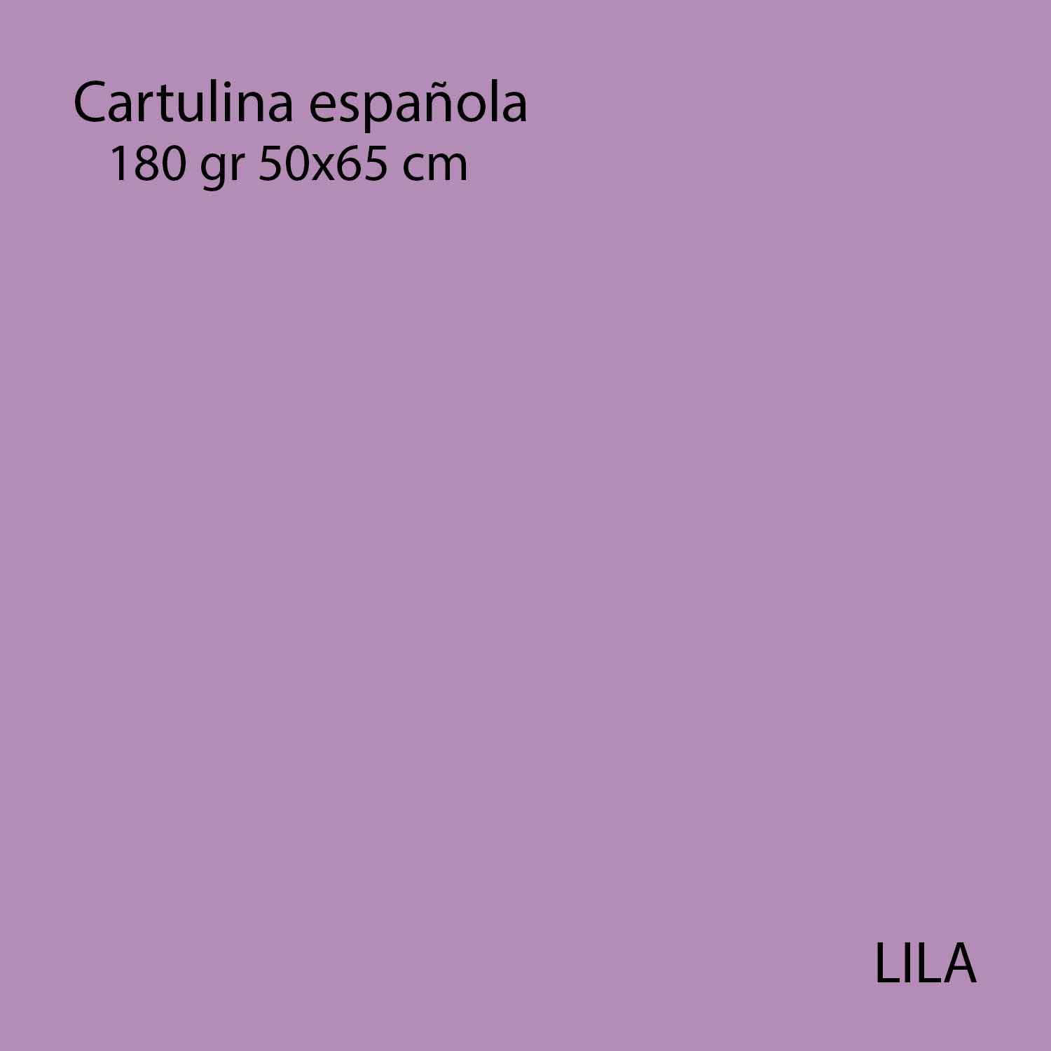 Cartulina Española de Colores 50x65 180gr