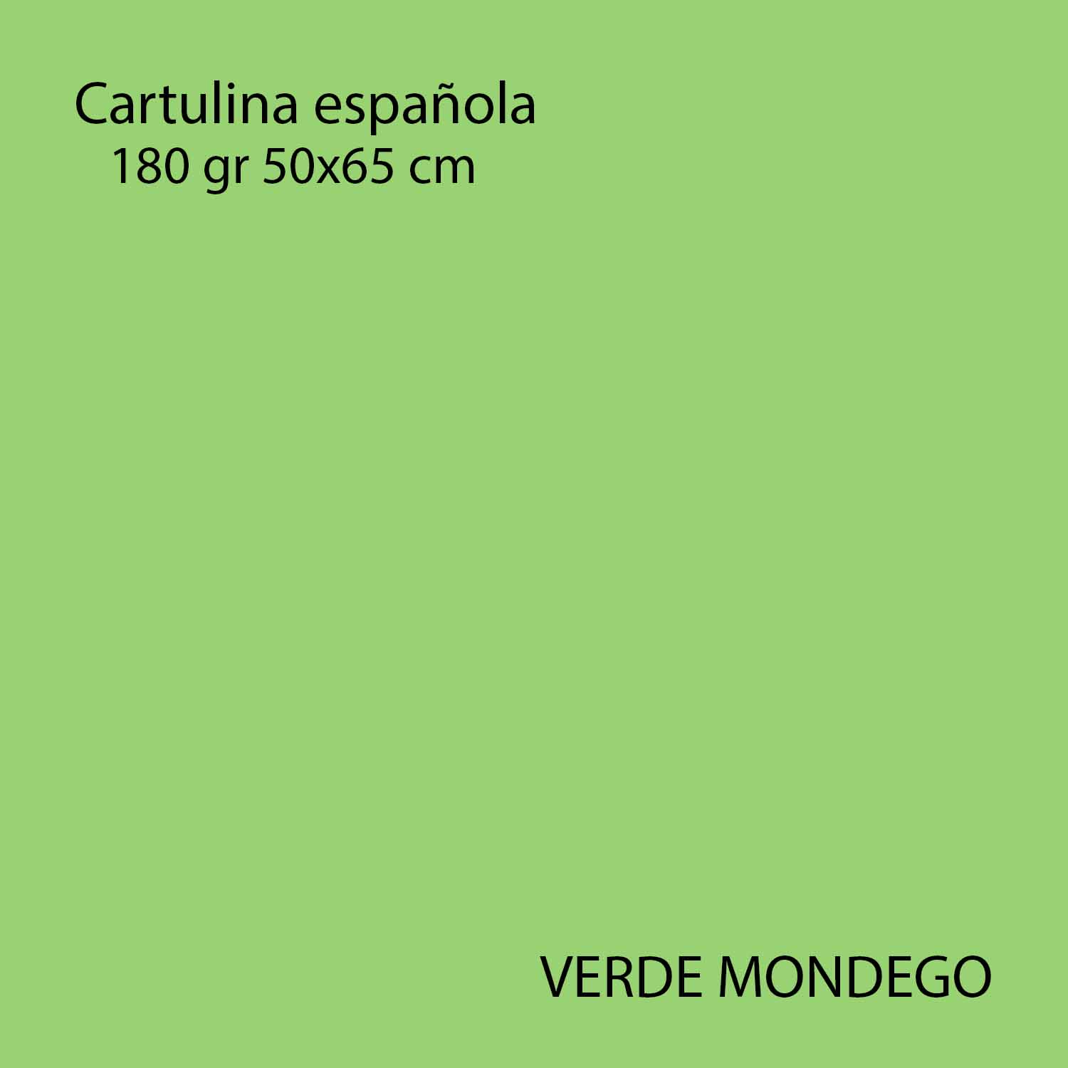 Cartulina Española de Colores 50x65 180gr