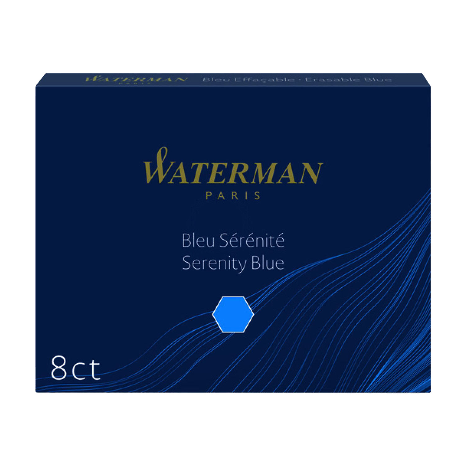 Cartuchos Largos De Tinta Para Pluma (8ud) Waterman