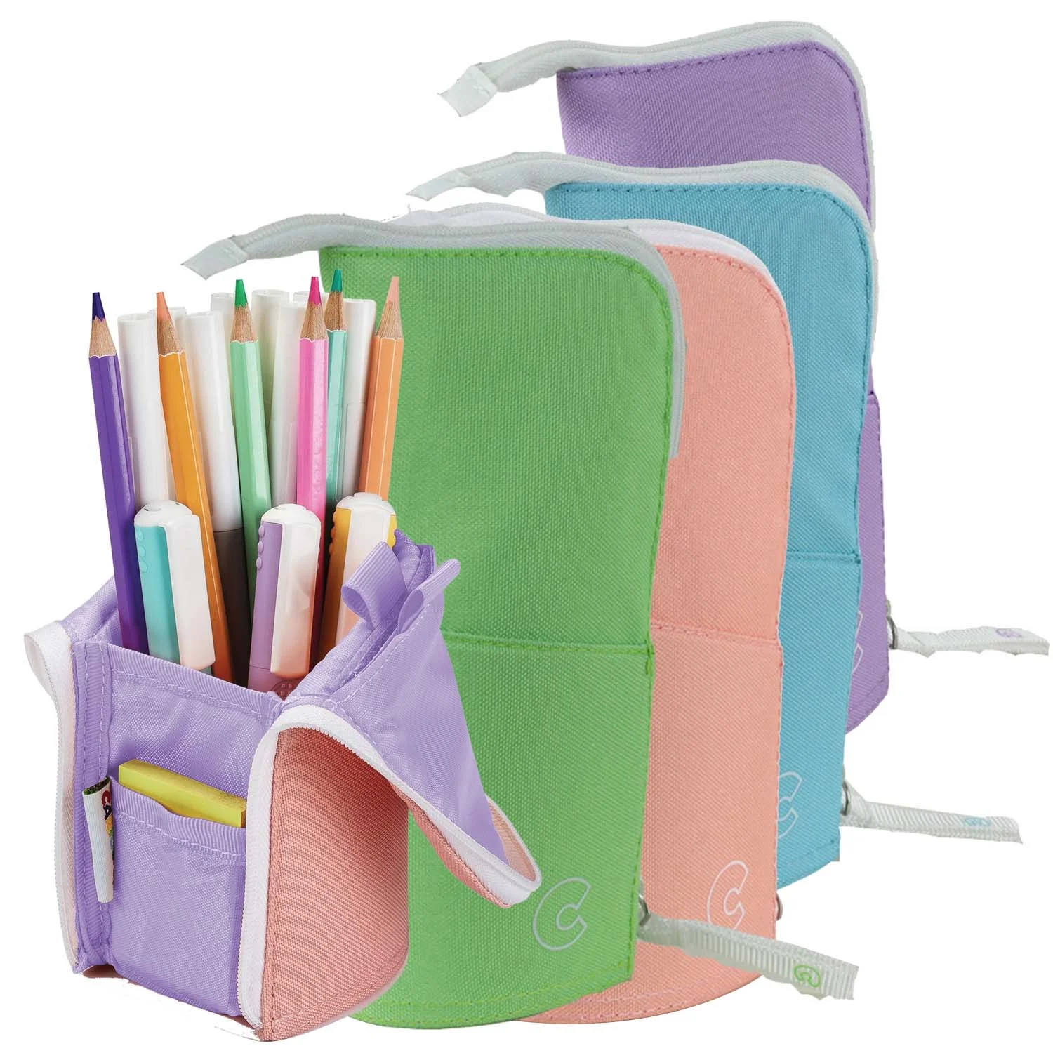 Estuche para Lápices Carioca Kimono Pastel surtidos (1und)