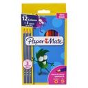 Set de 12 lápices de colores + 3 Grafitos HB